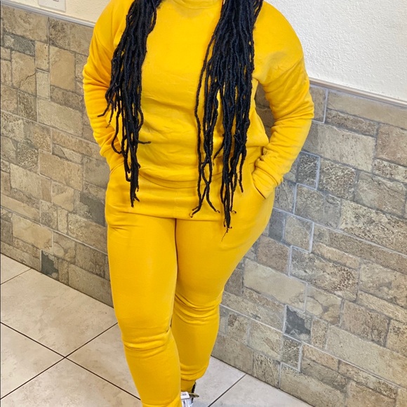 SOLD NWT THE CHILLED MATCHING SET [MUSTARD] - Picture 8 of 9